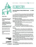 Grass seed mixes to reduce wildfire hazard