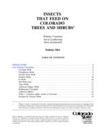 Insects that feed on Colorado trees and shrubs : Whitney Cranshaw, David Leatherman, Boris Kondratieff