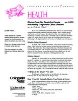 Gluten-free diet guide for people with newly diagnosed celiac disease
