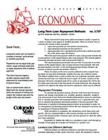 Long-term loan repayment methods