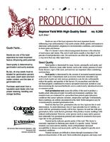 Improve yield with high quality seed