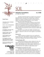 Herbicide formulations