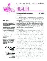 Bacterial food-borne illness