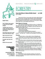 Grass seed mixes to reduce wildfire hazard