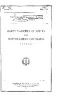 Hardy varieties of apples for northeastern Colorado