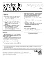 Agricultural air-borne hazards