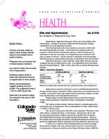 Diet and hypertension