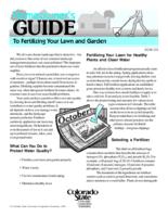 Homeowner's guide to fertilizing your lawn and garden