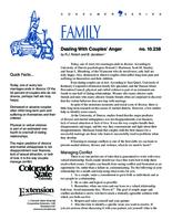Dealing with couples' anger