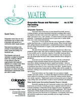 Graywater reuse and rainwater harvesting
