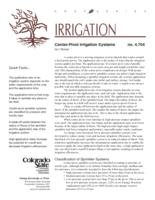 Center-pivot irrigation systems