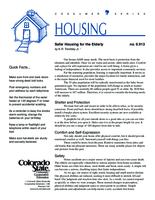Safer housing for the elderly