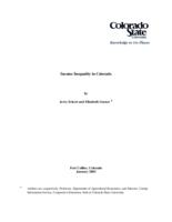 Income inequality in Colorado