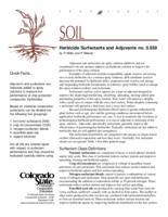 Herbicide surfactants and adjuvants