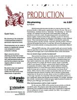Bio-pharming