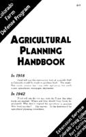 Agricultural planning handbook
