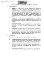 Guidelines for software development, documentation, and review