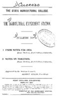 Farm notes for 1894