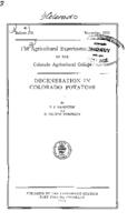 Degeneration in Colorado potatoes