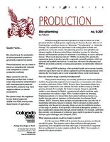 Bio-pharming