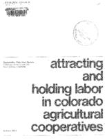 Attracting and holding labor in Colorado agricultural cooperatives