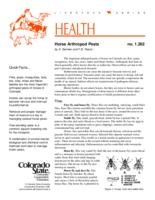 Horse arthropod pests