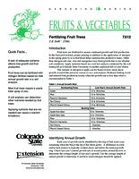 Fertilizing fruit trees