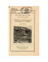 Control of the whorled milkweed in Colorado
