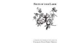 Fruits of your labor : a cookbook for windbreak fruits