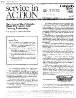 Services of the Colorado State University Soil Testing Laboratory