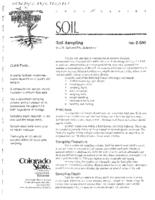 Soil sampling