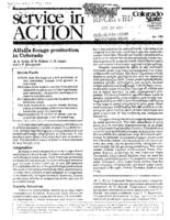 Alfalfa forage production in Colorado