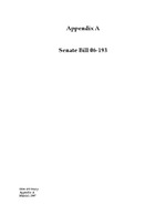 SB06-193 underground water storage study, final report