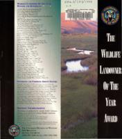 The Wildlife landowner of the year award