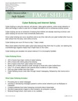 Cyber bullying and Internet safety
