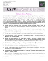 Intimate partner violence