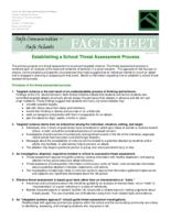 Establishing a school threat assessment process
