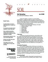 Soil sampling