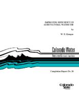 Improving efficiency in agricultural water use : evaporation from soil as affected by salt, structure, and texture