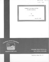 Economics and administration of water resources