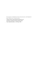 Colorado Compensation Insurance Authority, dba Pinnacol Assurance : audited statutory-basis financial statements and comments on internal controls and procedures, years ended December 31, 1999 and 1998
