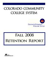 Fall 2008 retention report