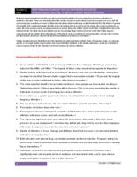 Brief research summary for CCJJ sentencing discussion : evidence based practices to reduce crime by known offenders