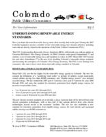 Understanding renewable energy standards