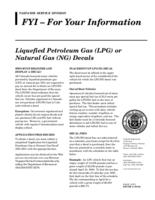 Environmental response surcharge and the liquefied petroleum gas inspection fee