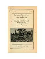 Beans in Colorado and their diseases : revised edition of bulletin no. 226