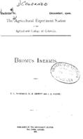 Bromus inermis