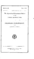 Colorado climatology