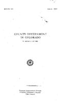 County government in Colorado