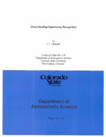 Cloud seeding opportunity recognition